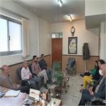 حضور رئیس هیات کوهنوردی استان در شهرستان لنجان