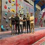 طراحی ۲۳ مسیر بولدر جدید در سالن خانه کوهنوردی و صعودهای ورزشی استان اصفهان