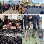 رونمایی از دیواره سنگنوردی مجموعه ورزشی کریمشاهی و آیین کلنگ زنی مجتمع ورزشی و اداری خانه کوهنورد آران و بیدگل استان اصفهان