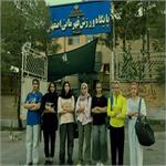 حضور تیم سنگنوردی دختران در پایگاه قهرمانی استان جهت انجام تست‌های پزشکی ورزشی و آمادگی جسمانی