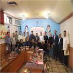 آیین تکریم و معارفه رئیس هیئت کوهنوردی ‌و صعودهای ورزشی شهرستان لنجان