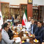 جلسه هم اندیشی رئیس هیئت کوهنوردی و اعضای کارگروه پیشگیری از حوادث صفه اصفهان با سازمان آتش‌نشانی اصفهان